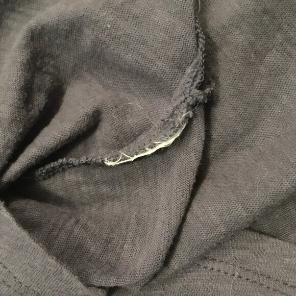 Navy Blue Everywear Rayon V-Neck Tank Top - Picture 10 of 14